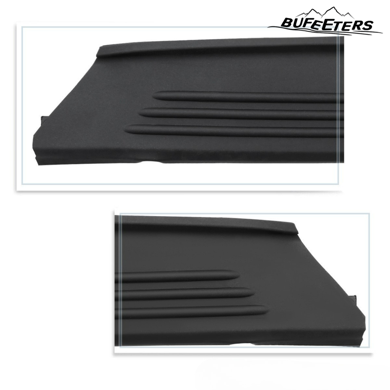 BUFEETERS Running Boards Side Step Nerf Bars Fit For 2003 2004 2005 2006 2007 2008 2009 2010 2011 2012 Land Rover Range Rover L322 HSE,Black