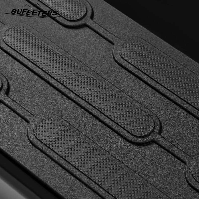 BUFEETERS Side Step Running Board Nerf Bar Fit For 2021 2022 2023 2024 Ford Bronco 2-Door,Black