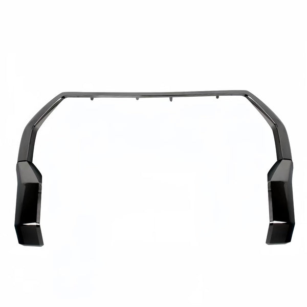 BUFEETERS Front Bumper Grille Trim Molding Fit For Toyota Tundra 2022-2024,Gloss Black