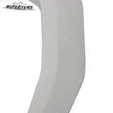 BUFEETERS Front Grille Outer Frame Suround Fit For 2019 2020 2021 GMC Sierra 1500,Factory Style,Matte Silver