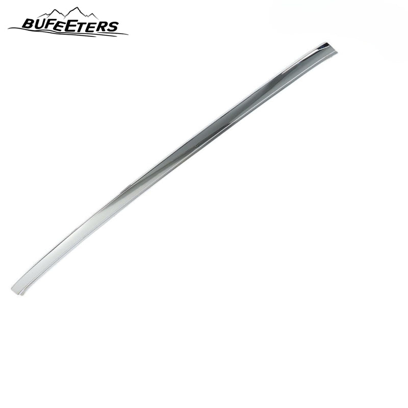 BUFEETERS Front Upper Chrome Grille Molding Trim Fit For 2011 2012 2013 2014 Ford Edge