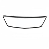 BUFEETERS  Front Upper Grille With Frame Fit For 2019 2020 Cadillac CT6,Honeycomb Style,Gloss Black