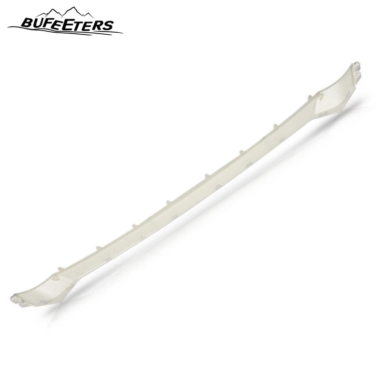 BUFEETERS    Front Bumper Grille Molding Hood Trim Fit For 2019 2020 Hyundai Santa Fe,Silver
