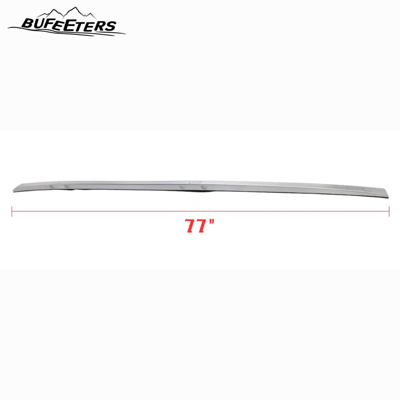 BUFEETERS   Pair Roof Rack Side Rails Fit For 2012 2013 2014 2015 2016 HONDA CRV LX / EX,OEM Style,Silver