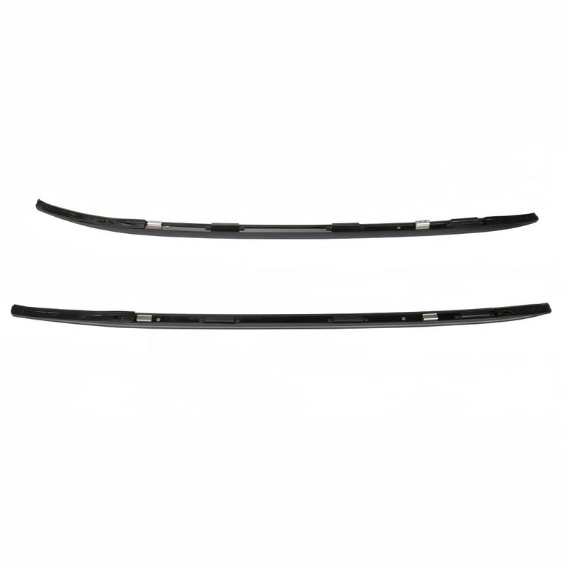 BUFEETERS Roof Rack Crossbar+Side Rails Luggage Carrier Fit For 2019 2020 Toyota RAV4,Black,165 lbs
