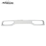 BUFEETERS Front Bumper Fascia Skid Plate Fit For 2019 2020 2021 Chevrolet Silverado 1500,Chrome&Silver
