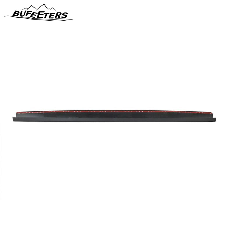BUFEETERS Tailgate Molding Spoiler Cap Fit For 1999 2000 2001 2002 2003 2004 2005 2006 2007 Silverado GMC Sierra 1500,Factory Style,Textured Black