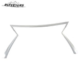 BUFEETERS  2PCS Front Grille Upper & Lower Molding Trim Chrome Fit For 2016 2017 2018 2019 Lexus RX350 RX450h,Factory Style