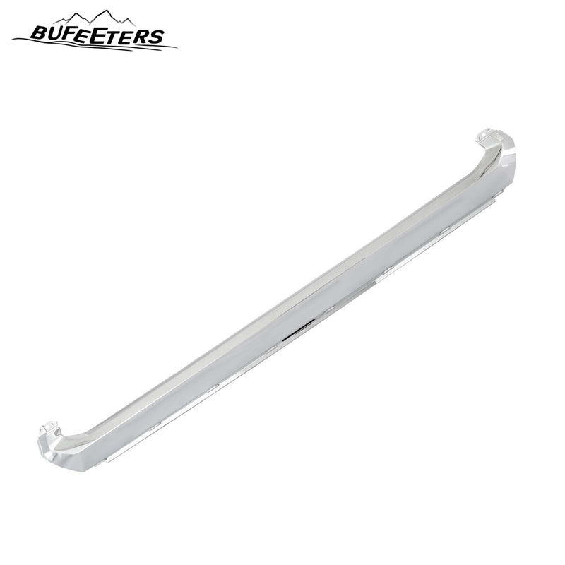 BUFEETERS  2PCS Front Grille Upper & Lower Molding Trim Chrome Fit For 2016 2017 2018 2019 Lexus RX350 RX450h,Factory Style