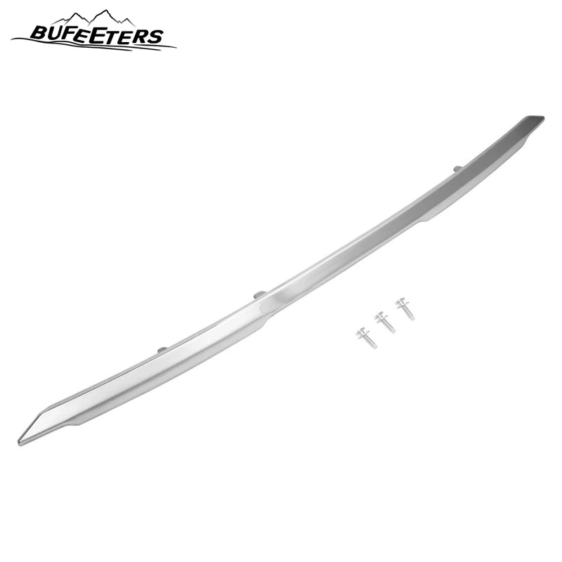 BUFEETERS Front Bumper Lower Grille Chrome Molding Trim Fit For 2017 2018 2019 2020 Nissan Rogue