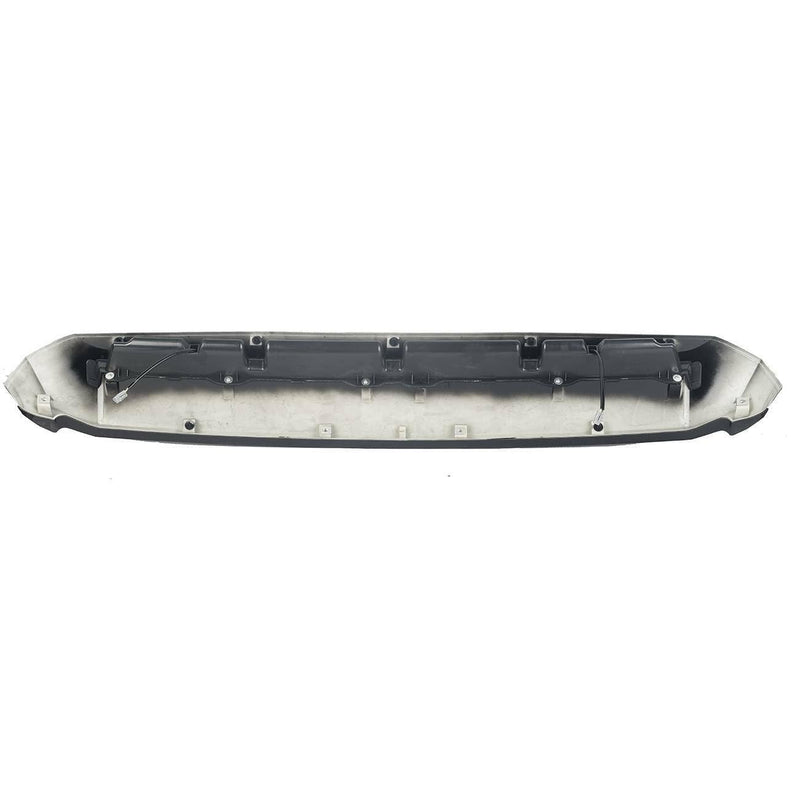 BUFEETERS Front Hood Bulge Molding With Light  Fit For 2014 2015 2016 2017 2018 2019 2020 2021 Toyota Tundra,Gloss Black