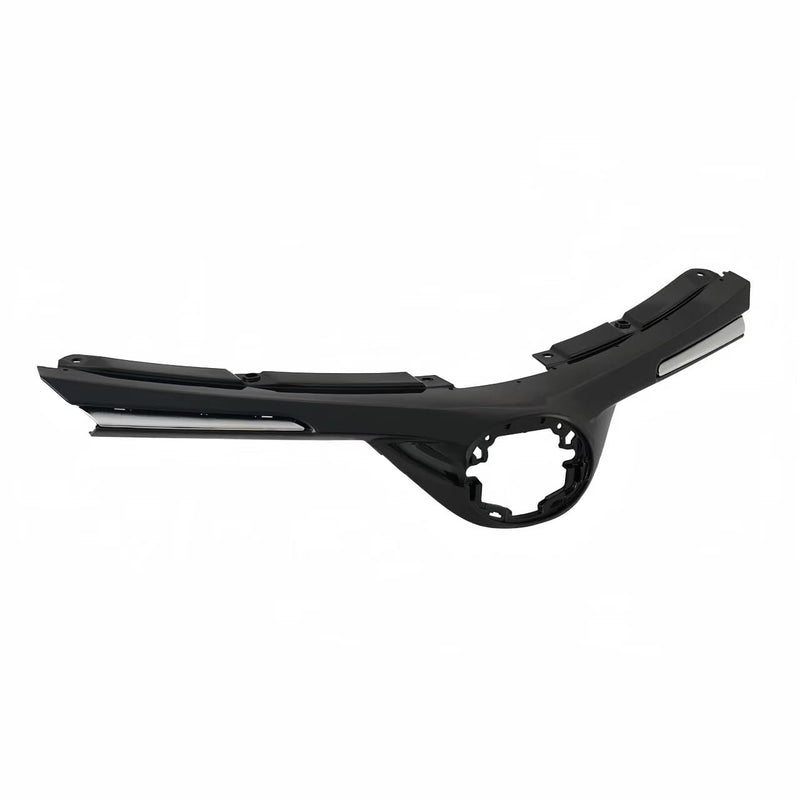 BUFEETERS  Front Upper Lower Grille Towing Covers Combo Fit For Toyota RAV4 2016-2018,Black