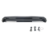 BUFEETERS Front Hood Bulge Molding With Light  Fit For 2014 2015 2016 2017 2018 2019 2020 2021 Toyota Tundra,Gloss Black