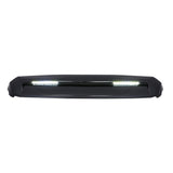 BUFEETERS Front Hood Bulge Molding With Light  Fit For 2014 2015 2016 2017 2018 2019 2020 2021 Toyota Tundra,Gloss Black