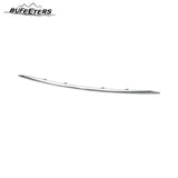 BUFEETERS Front Bumper Lower Grille + Chrome Molding Trim Fit For 2014 2015 2016 Nissan Rogue,Honeycomb Style,Chrome&Black
