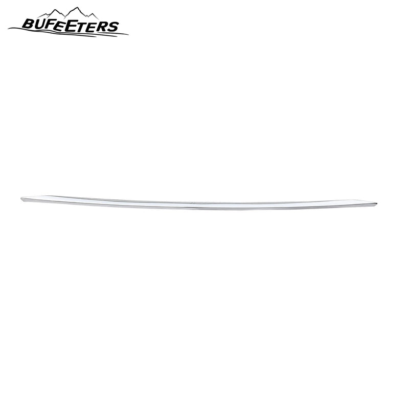 BUFEETERS Front Bumper Lower Grille + Chrome Molding Trim Fit For 2014 2015 2016 Nissan Rogue,Honeycomb Style,Chrome&Black