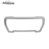 BUFEETERS Front Grille Outer Frame Suround Fit For 2019 2020 2021 GMC Sierra 1500,Factory Style,Chrome