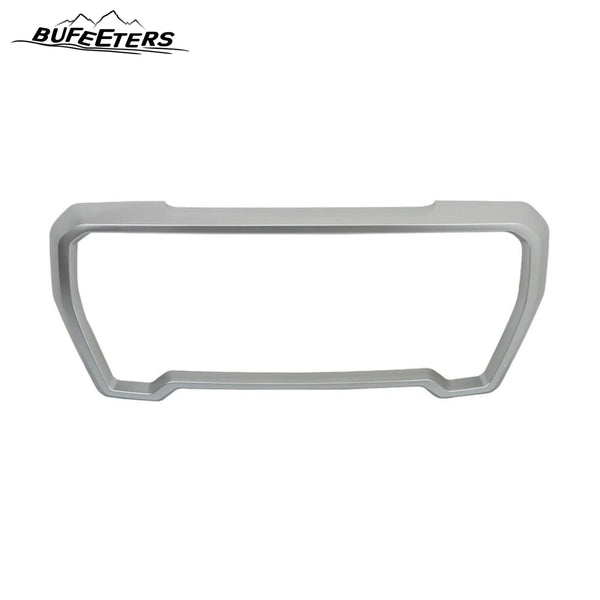 BUFEETERS Front Grille Outer Frame Suround Fit For 2019 2020 2021 GMC Sierra 1500,Factory Style,Chrome
