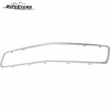 BUFEETERS  Front Bumper Upper Grille Frame Fit For 2015 2016 2017 2018 2019 Cadillac CTS Sedan,Factory Style,Satin Silver
