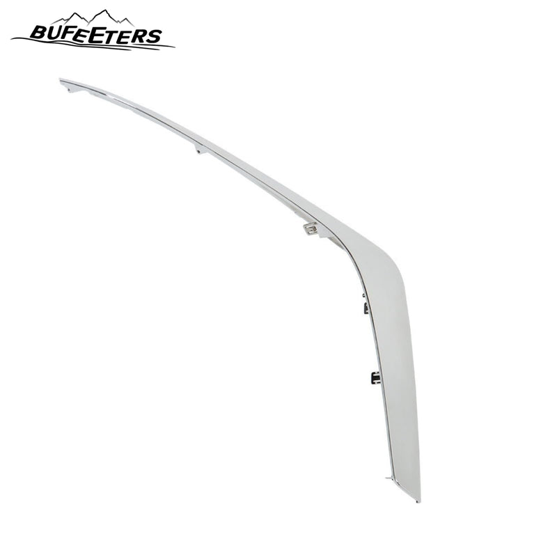BUFEETERS  Front Bumper Grille Molding Right Side Plated Grill Fit For 2023 2024 Nissan Altima,Factory Style,Chrome