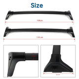 For 2019-2020 Toyota RAV4 Roof Rack Crossbar Side Rails Luggage Carrier