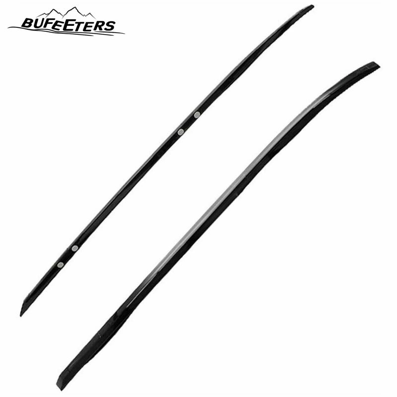 BUFEETERS  Roof Rack Side Rail Bar Fit For 2012 2013 2014 2015 2016 Honda CRV CR-V,Factory Style,Black