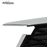 BUFEETERS  Front Bumper Upper Grille Fit For 2022 2023 INFINITI QX60,Mesh Style,Chrome&Black