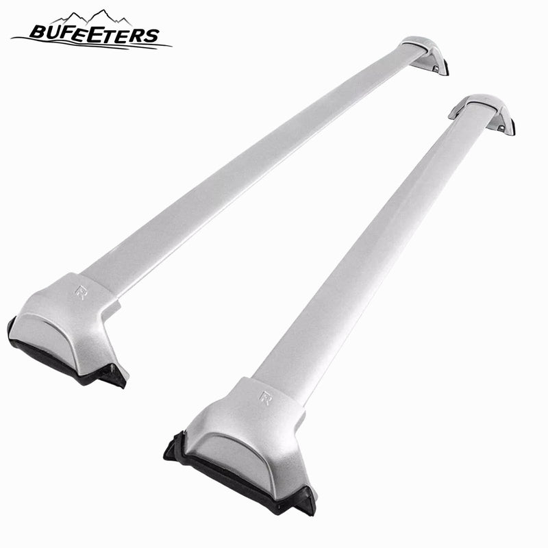 BUFEETERS   Roof Rack Cross Bar Luggage Carrier Crossbar Fit For 2017 2018 2019 2020 2021 2022 Honda CRV CR-V,OE Style,Silver