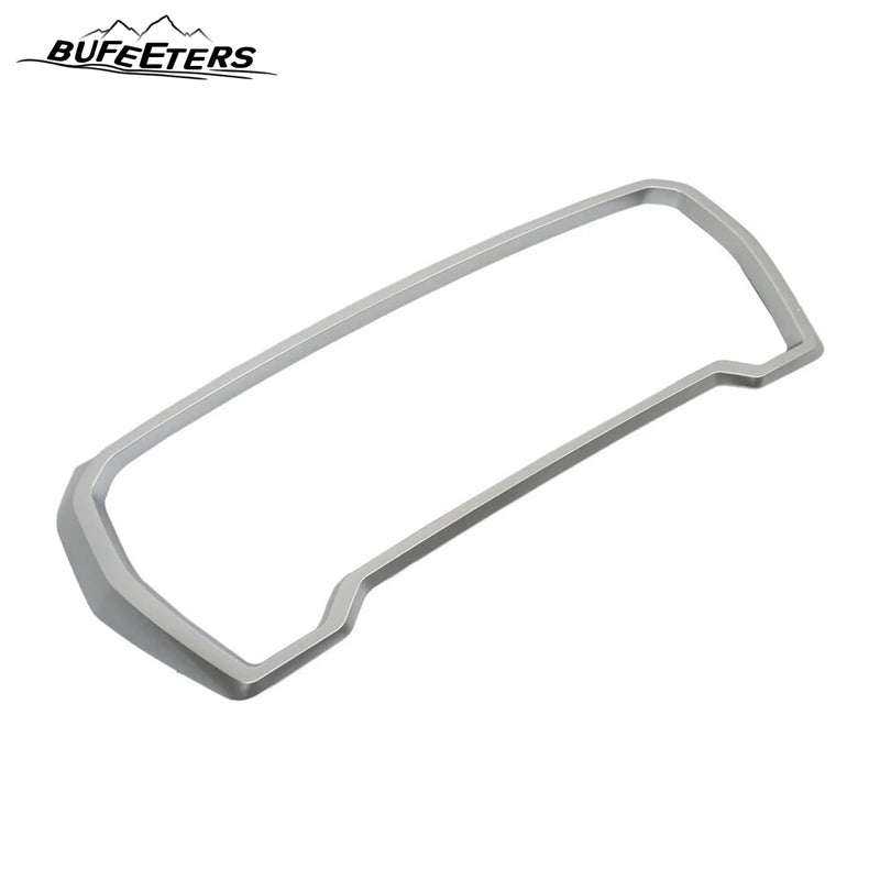 BUFEETERS Front Grille Outer Frame Suround Fit For 2019 2020 2021 GMC Sierra 1500,Factory Style,Chrome