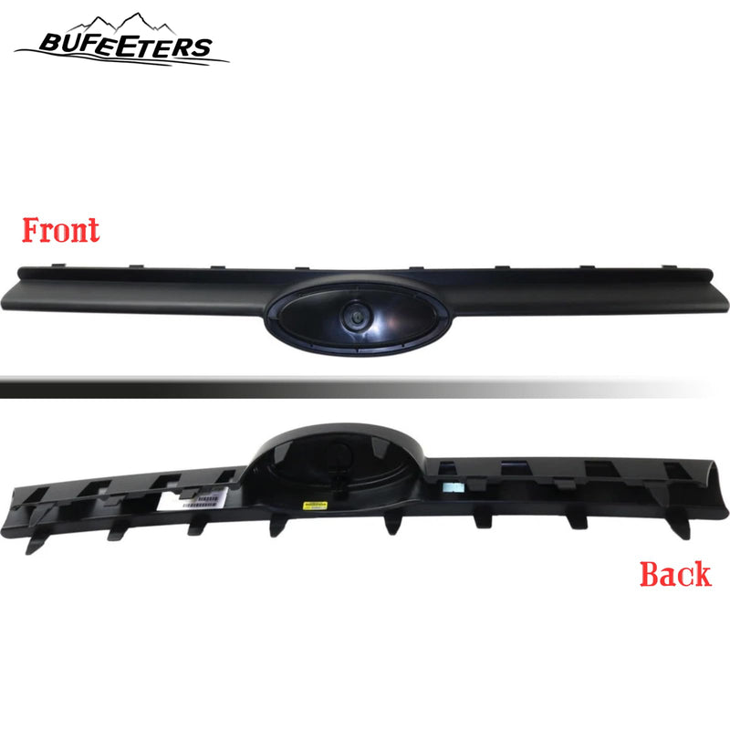 BUFEETERS Front Bumper Upper Grille Fit For 2014 2015 2016 2017 2018 Ford Transit Connect,Factory Style,Gray