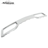BUFEETERS Front Bumper Fascia Skid Plate Fit For 2019 2020 2021 Chevrolet Silverado 1500,Chrome&Silver