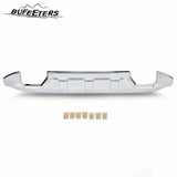 BUFEETERS Chrome Front Lower Bumper Valance Skid Plate Fit For 2016 2017 2018 2019 GMC Sierra 1500