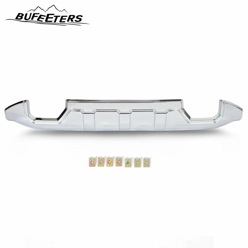 BUFEETERS Chrome Front Lower Bumper Valance Skid Plate Fit For 2016 2017 2018 2019 GMC Sierra 1500