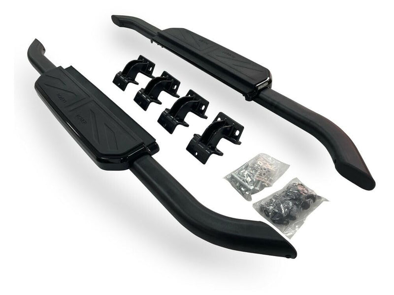 BUFEETERS Side Steps Running Boards Nerf Bars Fit For 2020 2021 2022 2023 2024 Land Rover Defender 90 L663,Black