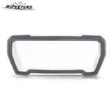 BUFEETERS Front Grille Outer Frame Suround Fit For 2019 2020 2021 GMC Sierra 1500,Factory Style,Matte Black