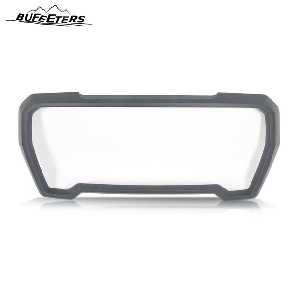 BUFEETERS Front Grille Outer Frame Suround Fit For 2019 2020 2021 GMC Sierra 1500,Factory Style,Matte Black