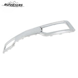 BUFEETERS Front Bumper Fascia Skid Plate Fit For 2019 2020 2021 Chevrolet Silverado 1500,Chrome&Silver