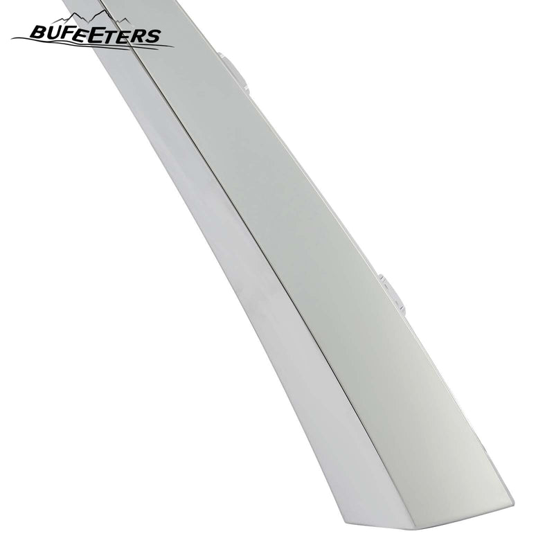 BUFEETERS  2PCS Front Grille Upper & Lower Molding Trim Chrome Fit For 2016 2017 2018 2019 Lexus RX350 RX450h,Factory Style