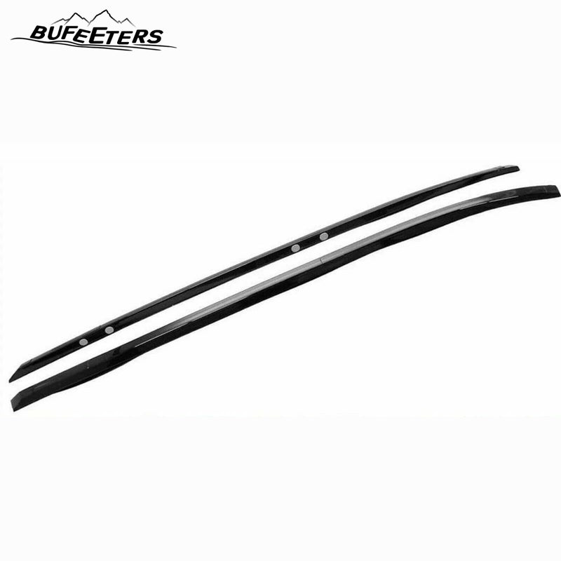 BUFEETERS  Roof Rack Side Rail Bar Fit For 2012 2013 2014 2015 2016 Honda CRV CR-V,Factory Style,Black