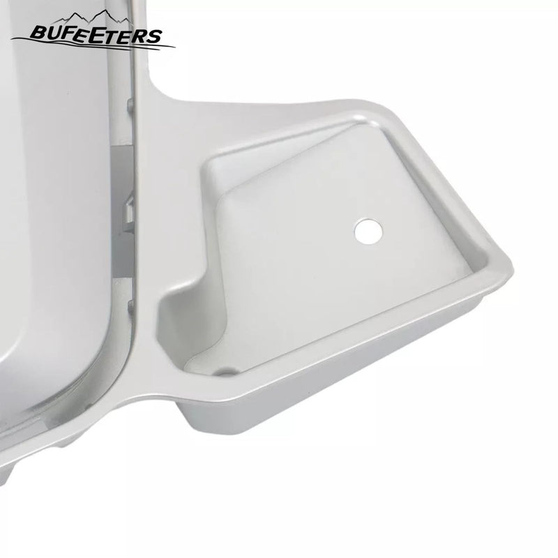 BUFEETERS Front Bumper Upper Grille Fit For 2019 2020 2021 GMC Sierra 1500,Denali Style,Silver