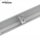 BUFEETERS Front Grille Outer Frame Suround Fit For 2019 2020 2021 GMC Sierra 1500,Factory Style,Matte Silver