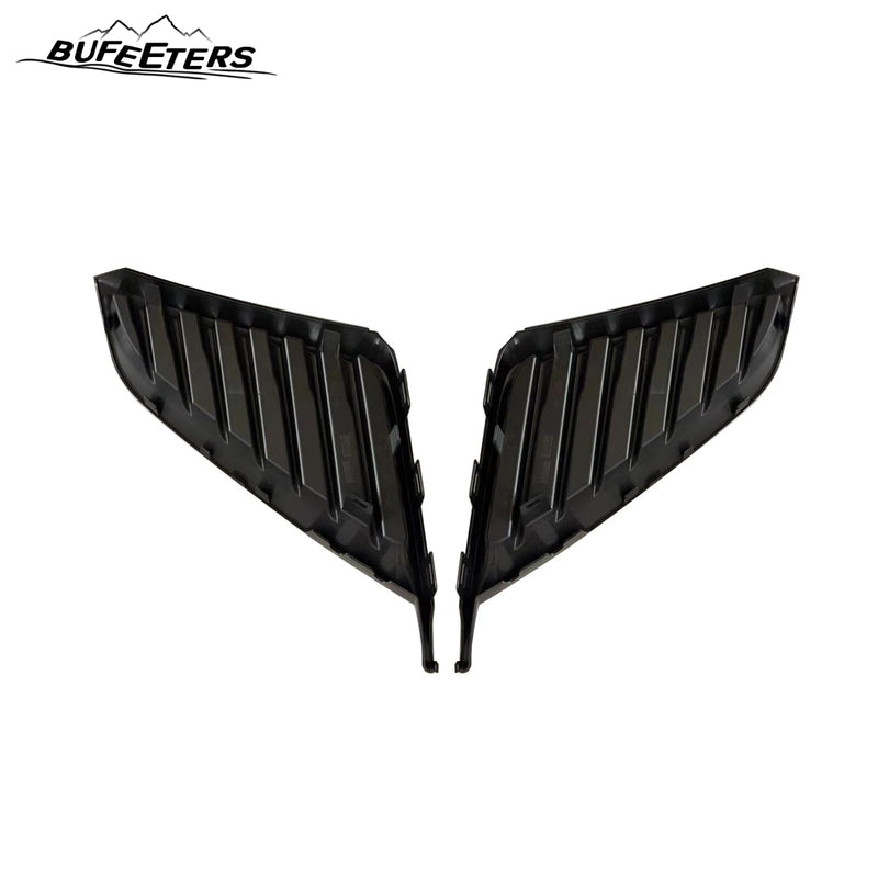 BUFEETERS  10Pcs Front Bumper Cover & Upper Lower Grille & Lip Set Fit For 2020 2021 2022 2023 2024 Cadillac CT5,Factory Style,Chrome&Black