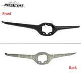 BUFEETERS Front Grille Molding Trim Cover Fit For 2020 2021 2022 2023 Toyota Highlander,Factory Style,Gloss Black