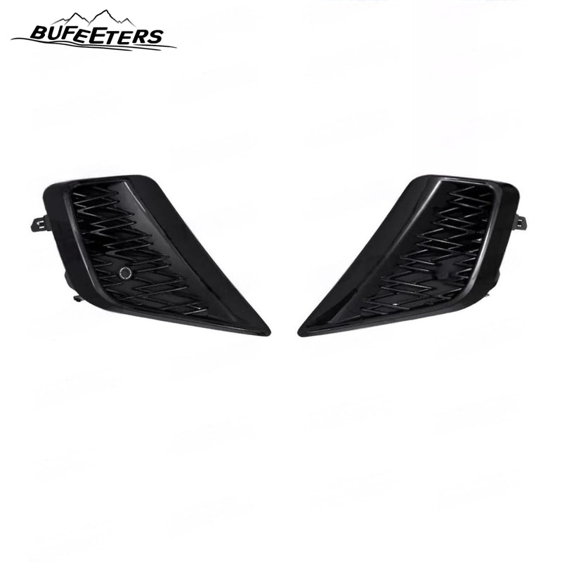 BUFEETERS  Front Bumper Grille W/ Trim Bumper Face Bar Grilles Fit For 2018 2019 2020 2021 Lexus NX300 F Sport,Factory Style,Chrome&Black