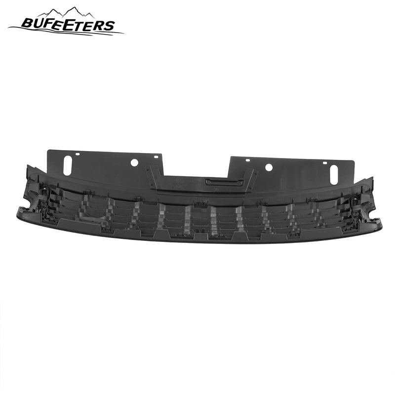 BUFEETERS  Front Bumper Upper Grille Fit For 2018 2019 2020 2021 2022 Land Rover Range Rover Vogue L405,Mesh Style,Gloss Black