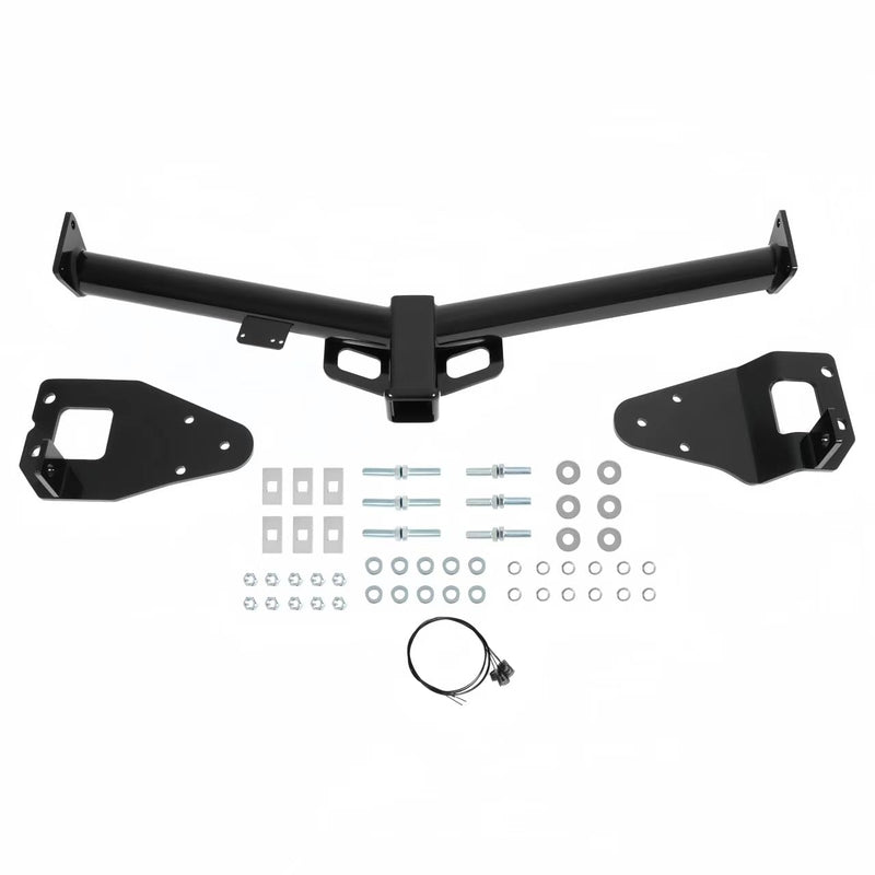 BUFEETERS Class 3 Trailer Hitch 2" Receiver Black Steel Fit For Jeep Renegade 2015-2023