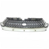 BUFEETERS Front Upper Grille Fit For 2014 2015 2016 2017 2018 2019 2020 2021 Toyota Tundra,Mesh Style,Gloss Black