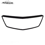 BUFEETERS  Front Bumper Upper Grille&Grille Outer Frame Fit For 2017 2018 2019 2020 2021 2022 2023 Cadillac XT5,Factory Style,Gloss Black