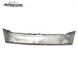 BUFEETERS Front Lower Grille Grill Chrome Moulding Trim Fit For 2011 2012 2013 2014 Ford Edge,Factory Style,Chrome&Silver