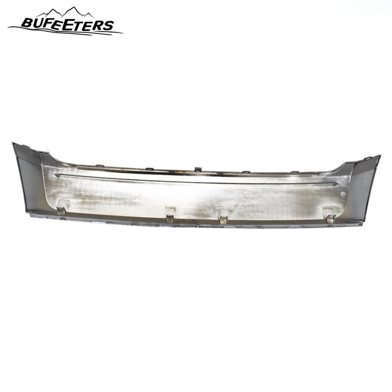 BUFEETERS Front Lower Grille Grill Chrome Moulding Trim Fit For 2011 2012 2013 2014 Ford Edge,Factory Style,Chrome&Silver
